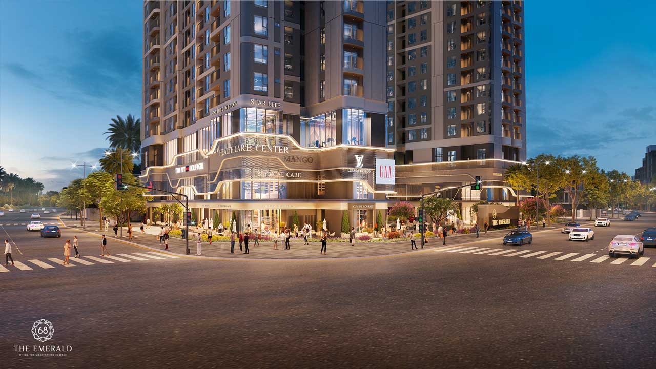 Cho thuê căn hộ The Emerald Boulevard